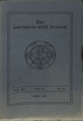 The Cairngorm Club Journal No 83 cover
